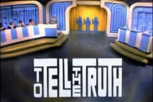 To Tell The Truth TV Show Logo
