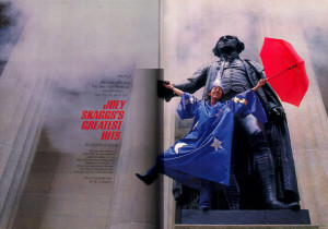 Joey Skaggs in Penthouse 1987