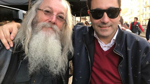 Joey Skaggs and Nello Barile, 2016